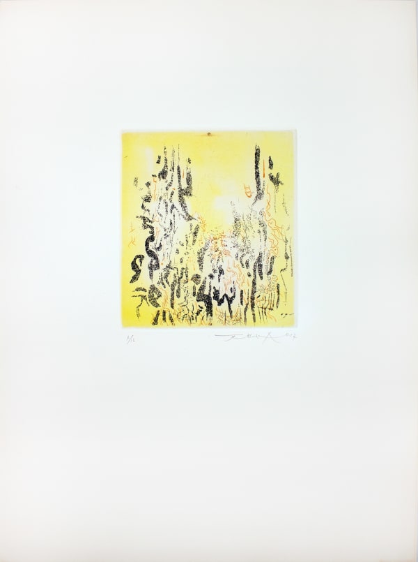 Zao Wou-Ki, Sans titre, Les compagnons dans le jardin, René Char, 1957