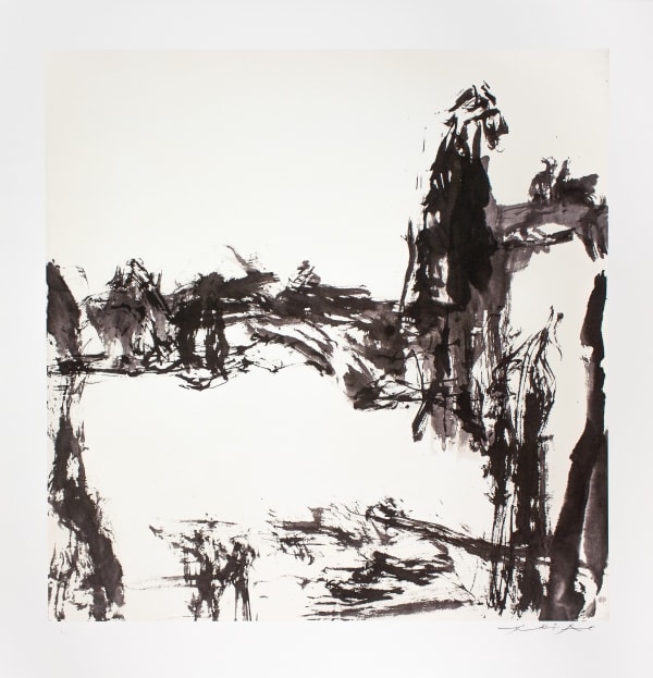 Zao Wou-Ki, Quilin 2009, 2009