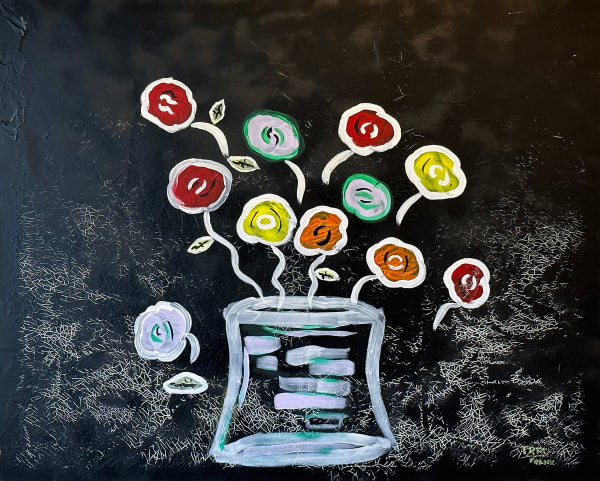 The Real Frank Tee, untitled flowers, 2023