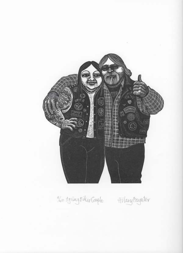 Hilary Paynter, Ageing Biker Couple