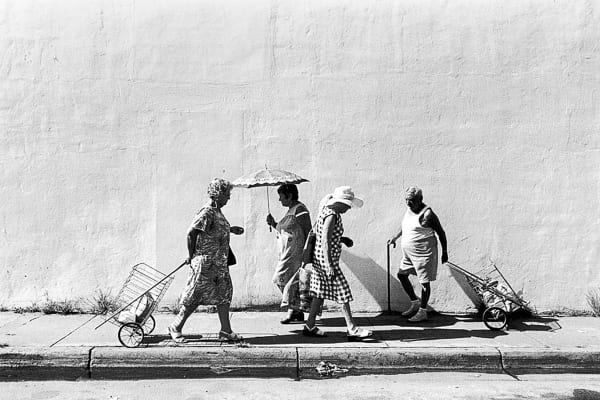 Gary Monroe, Sixth Street by Washington Avenue, 1978
