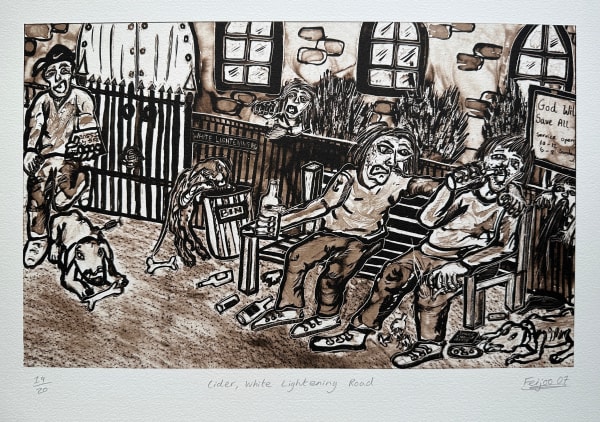 Fernando Feijoo, Cider, White Lightening Road, 2007