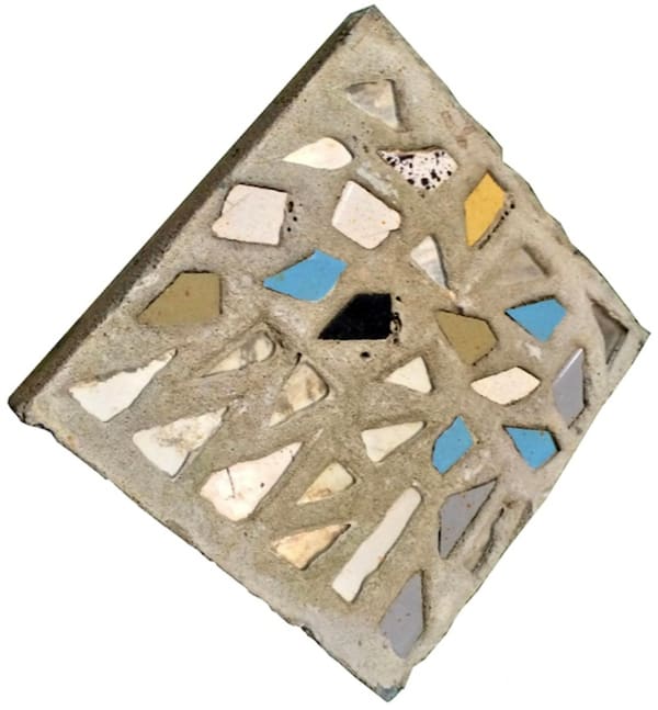 Howard Finster, Mosaic Stone, 1995
