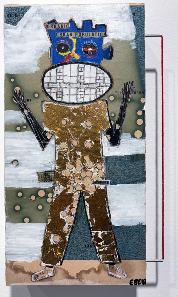 Eben Dunn, Self Portrait with Energy Modulator, 2025