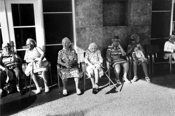 Gary Monroe, Women Sitting on Hotel Porch, 1978