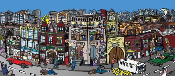 Fernando Feijoo, Lifting the Spirits in Tonic Row, 2004