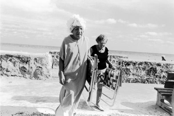 Gary Monroe, Women Leaving Beach - Lummus Park, 10th Street, 1977