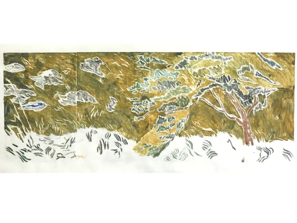 Phil Goss, Figures in the Dunes IV, 2022