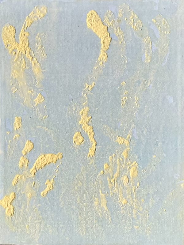 Andrew Hewish Maenad V, 2025 Egg tempera on linen on panel 22.5 x 20.5 cm + frame Signed and dated verso