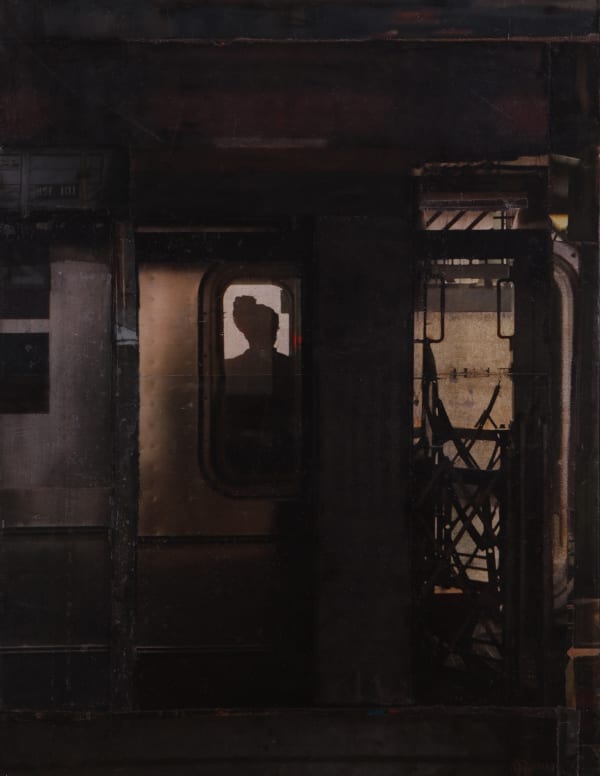 Anna van Oosterom Untitled, 2018 Transfer on canvas 61 x 45 cm Signed and dated verso