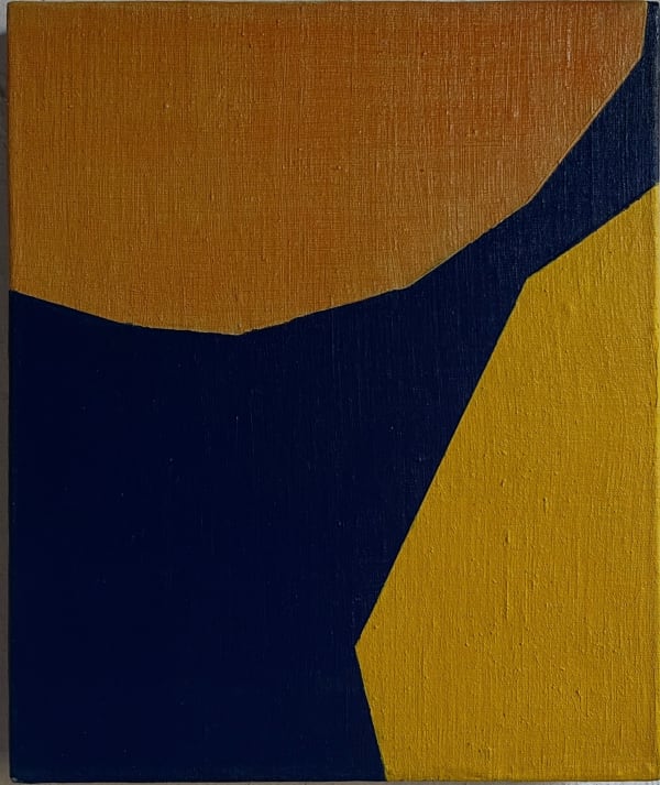 Sharon Hall Senza titolo (Roma), 2025 oil on linen on panel 30 x 25 cm Signed and dated verso