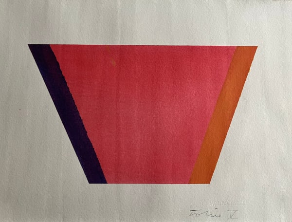 Sharon Hall Folio (Variations) V, 2025 gouache and acrylic on Armatruda paper 340gsm 7 7/8 x 11 3/4 in 20 x 30 cm Series: Folio Signed and dated