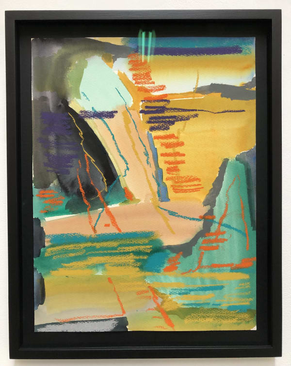 Mark Wright Autumn 8, 2023 - 2024 Watercolour and gouache on paper 45 x 35 cm Series: Autumn