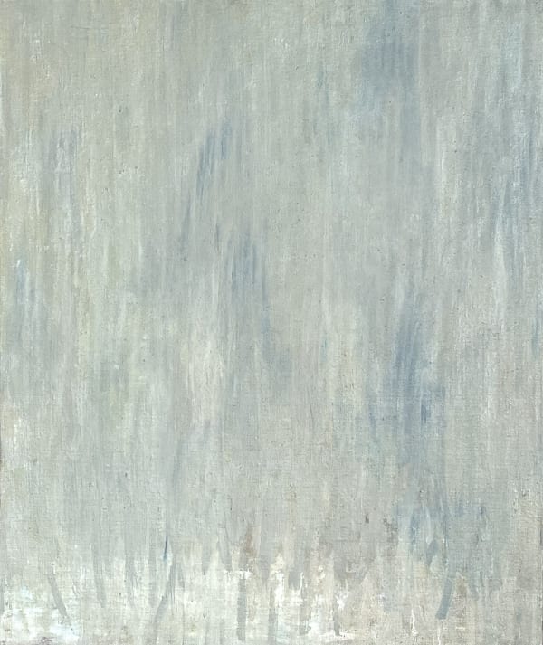 Andrew Hewish Omíkhlē, 2025 Egg tempera on linen on panel 61 x 51 cm + frame Signed and dated verso