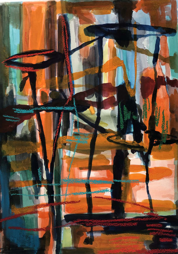 Mark Wright, Borghese Gardens 3, 2023