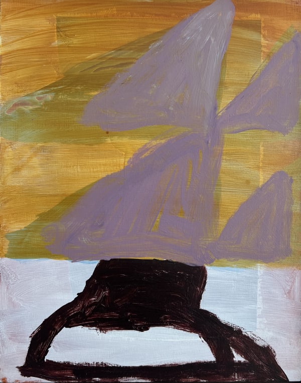 Henry Ward Bakewell, 2024 Acrylic on wood 38 x 31 cm (framed) Signed and dated verso