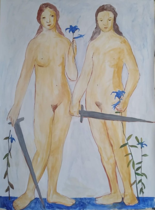 Saints with swords , 2021