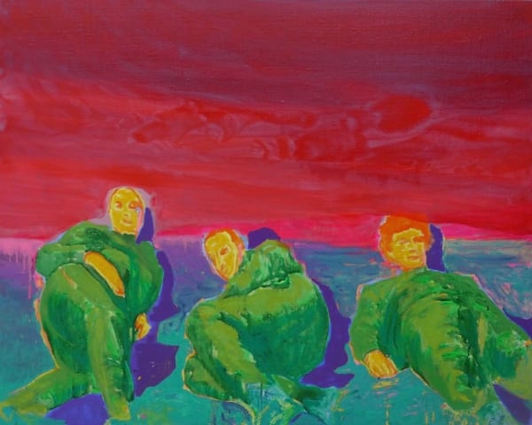 "Uniform Landscape, Green" I, 2013