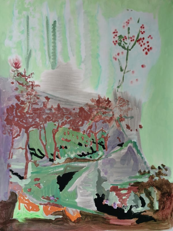 Returned landscape, forehead, 2023