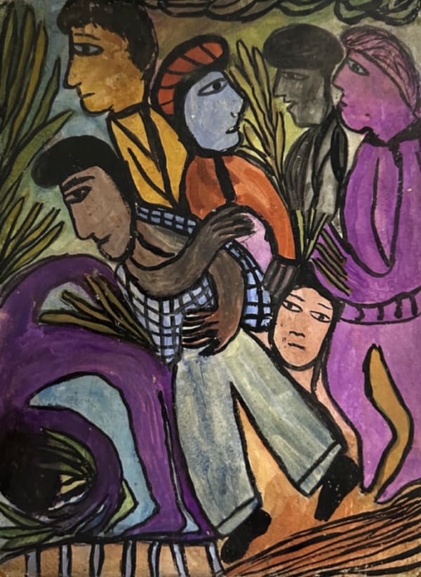 Janet Sobel, Untitled, 1943