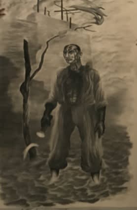 Man with Torch