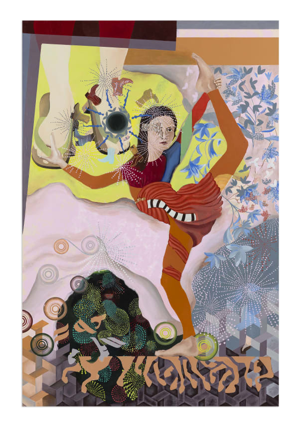 Shahzia Sikander, Elusive Realities 2, 2000