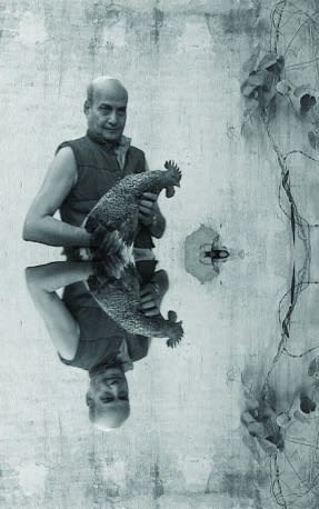Man with Cockerel, 2001-2002