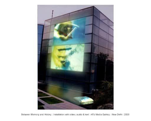 Between Memory and History, 2001