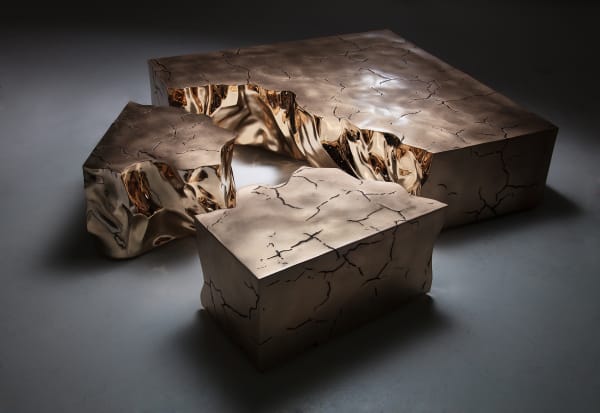 Three Part Fragmented Crack, 2013