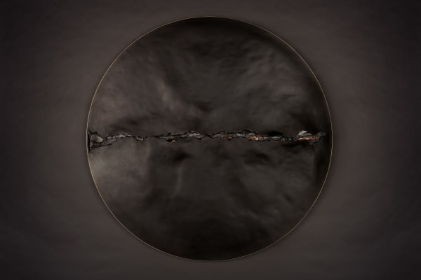 Black Tondo I (Work Available for Commission), 2017
