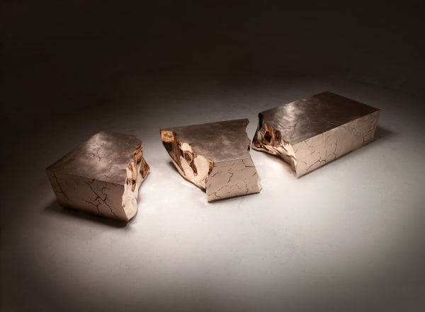 Fragmented Bench (Work Available for Commission), 2016