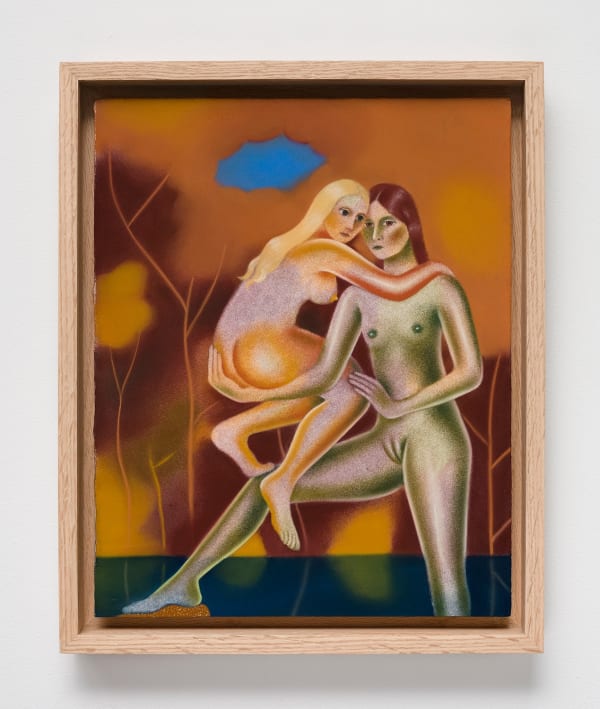 Sara Anstis Full Hands, 2021 Soft pastel on paper 13 1/4 x 10 3/8 in 33.7 x 26.4 cm