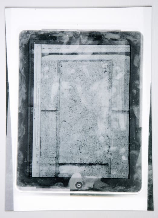 Andrea Longacre-White Picture of Pad Scan, 2012 Archival inkjet print 41 x 30 ins 104.14 x 76.2 cm