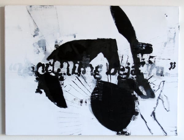 Diego Singh &, 2012 Oil, ink, acrylic on linen 18 x 24 ins 45.72 x 60.96 cm