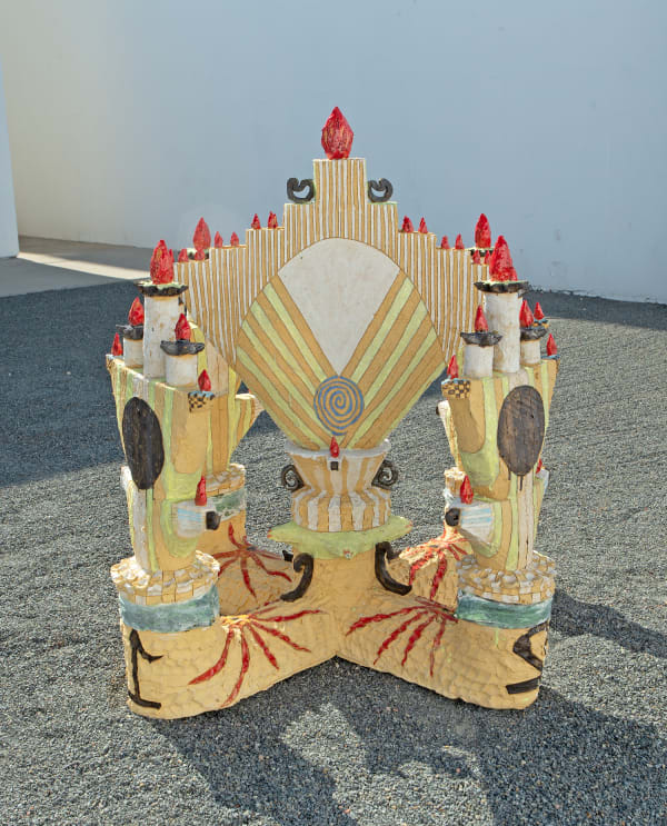 Amelia Lockwood excelsis , 2021 Ceramic and glaze 32 x 39 x 32 in 81.3 x 99.1 x 81.3 cm