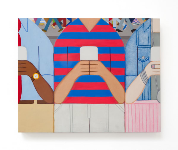 Ryan Richey Window Seat, 2018 Oil on panel 16 x 20 ins 40.64 x 50.8 cm