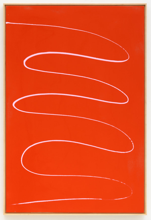 Billy Al Bengston Kenny, 2020 Acrylic on canvas 36 x 24 in 91.4 x 61 cm