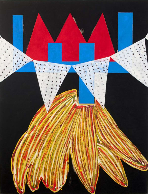 Roy Dowell Untitled #1047, 2013 Acrylic on Linen 52 x 40 ins 132.08 x 101.6 cm