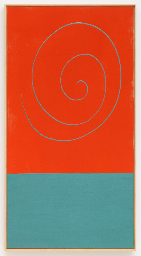 Billy Al Bengston Willy, 2020 Acrylic on canvas 40 x 21 in 101.6 x 53.3 cm