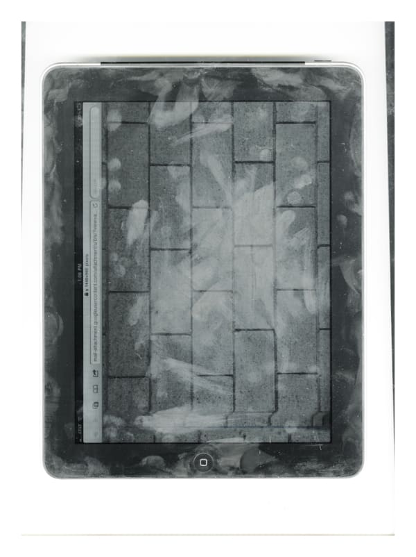 Andrea Longacre-White Pad Scan, 2012 Archival inkjet print 40 x 30 ins 101.6 x 76.2 cm