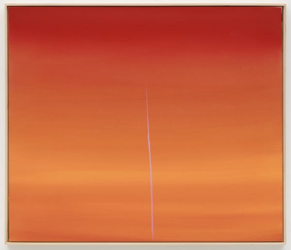 Billy Al Bengston Kim, 2020 Acrylic on canvas 24 x 28 in 61 x 71.1 cm