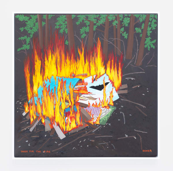 Jessie Homer French, Three for the Fire, 2006