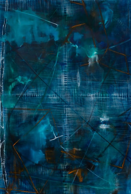 Diego Singh &, 2009 – 2014 Oil on linen 108 x 72 ins 274.32 x 182.88 cm