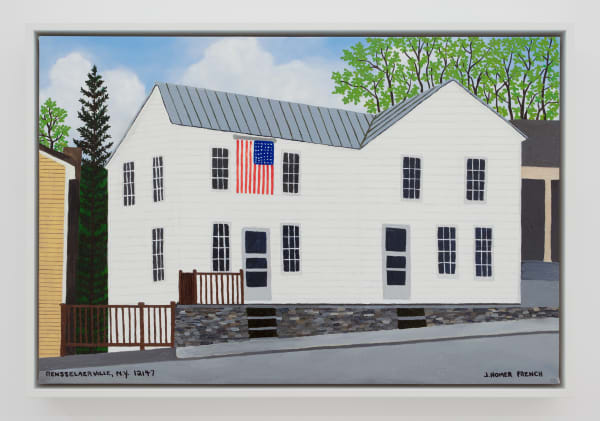 Jessie Homer French Rensselaerville, N.Y., 2021 Oil on canvas 16 x 24 in 40.6 x 61 cm