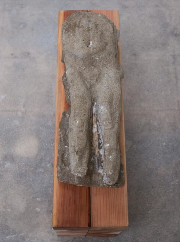 Hans Jacob Schmidt 20, A Lesser Sovereign Resin, Sand, Wood 24 x 24 x 6 ins 60.96 x 60.96 x 15.24 cm