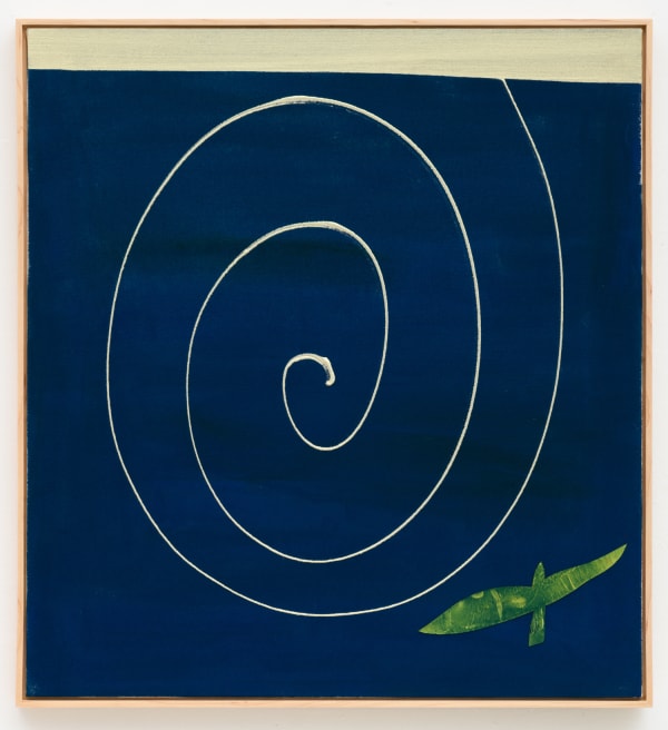 Billy Al Bengston Ned, 2020 Acrylic on canvas 24 x 22 in 61 x 55.9 cm