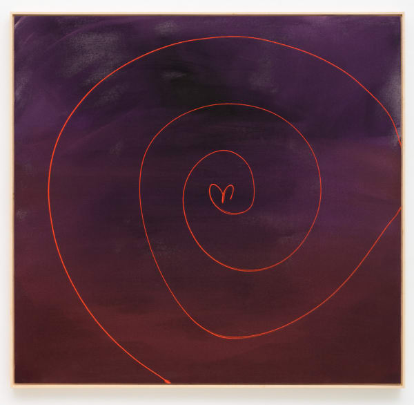 Billy Al Bengston Andy, 2020 Acrylic on canvas 36 x 38 in 91.4 x 96.5 cm