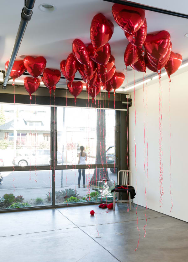 Lucie Fontaine Untitled (Balloons, after Cosima von Bonin), 2013 Mylar balloons, helium Variable Dimensions