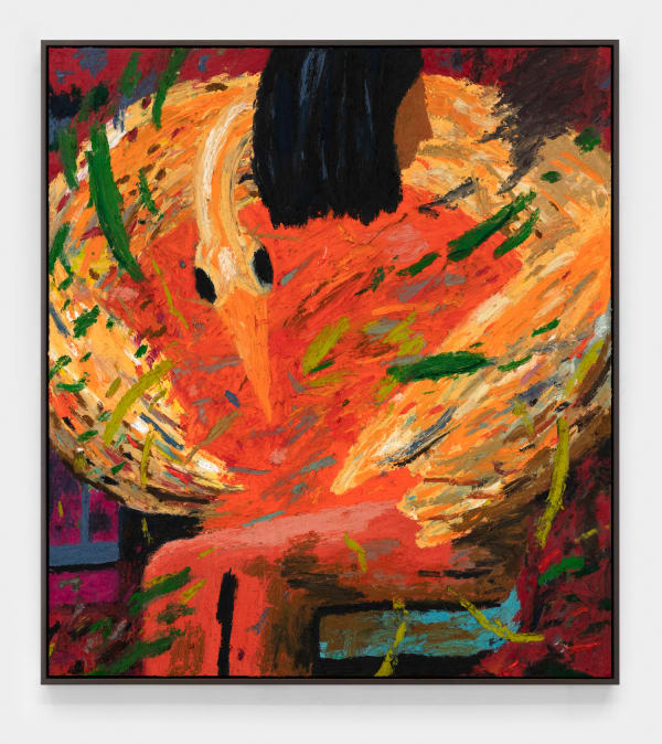 Joshua Nathanson The Swan, 2019 Oil on wood-panel 60 x 53 ins 152.4 x 134.62 cm