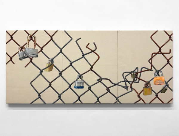 Akiva Listman, Eight Days A Week (Triptych), 2025
